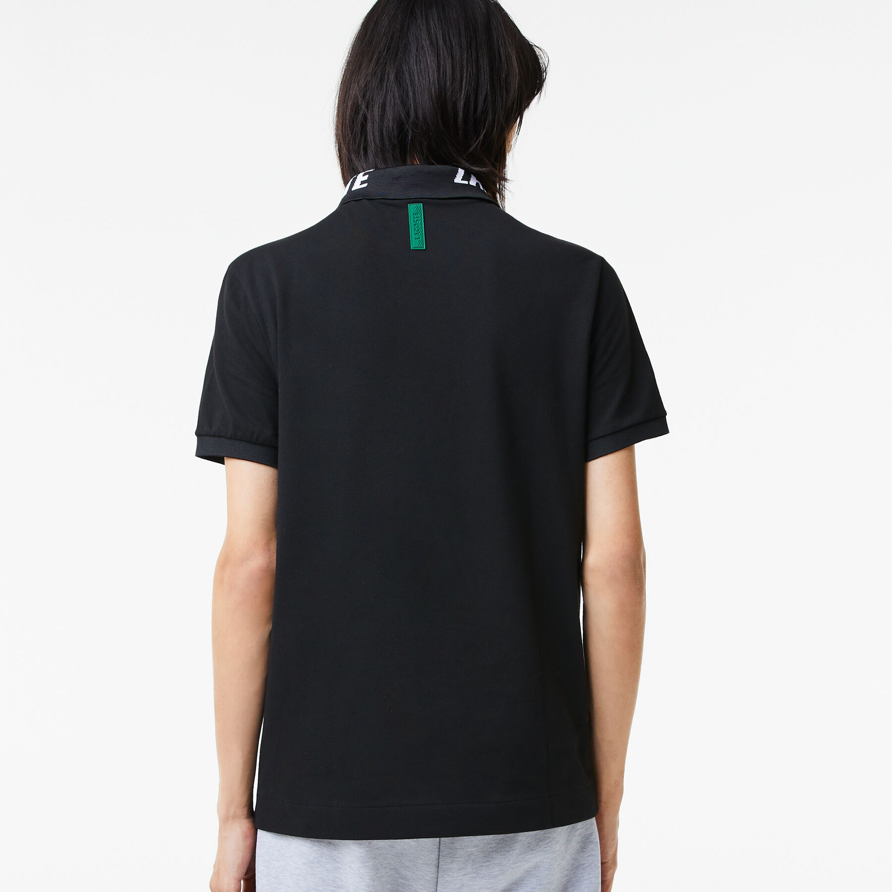 Men's Lacoste Branded Slim Fit Stretch Pique Polo Men's Lacoste Branded Slim Fit Stretch Pique Polo