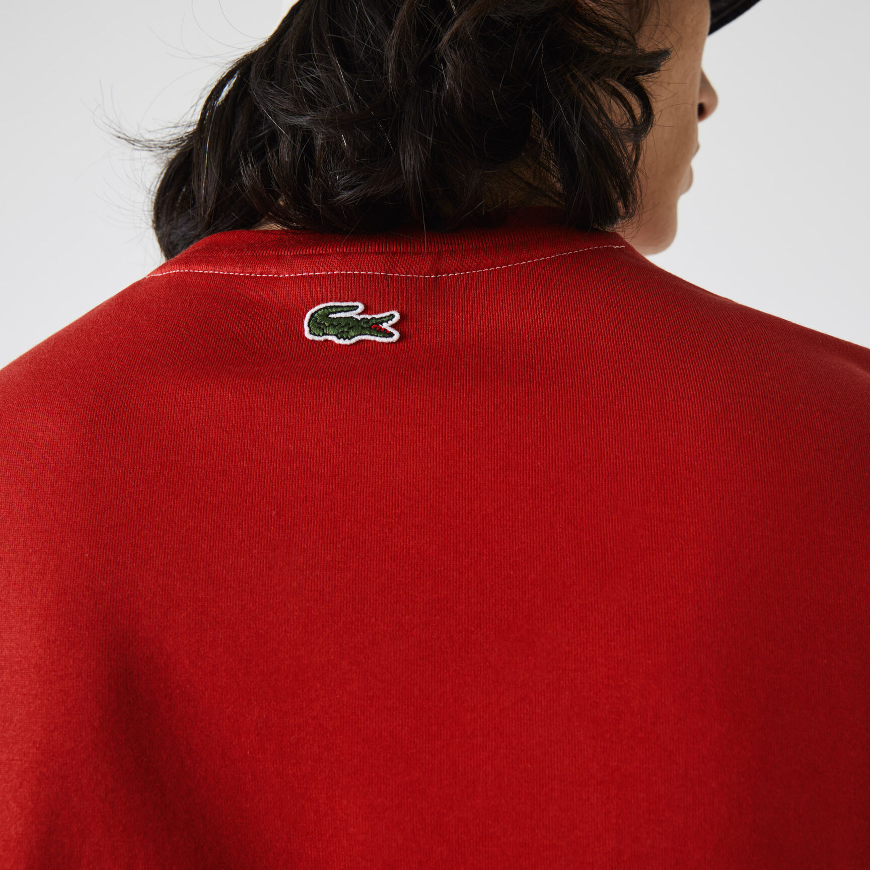 Men’s Crew Neck Lacoste 27 Print Cotton T-shirt Men’s Crew Neck Lacoste 27 Print Cotton T-shirt