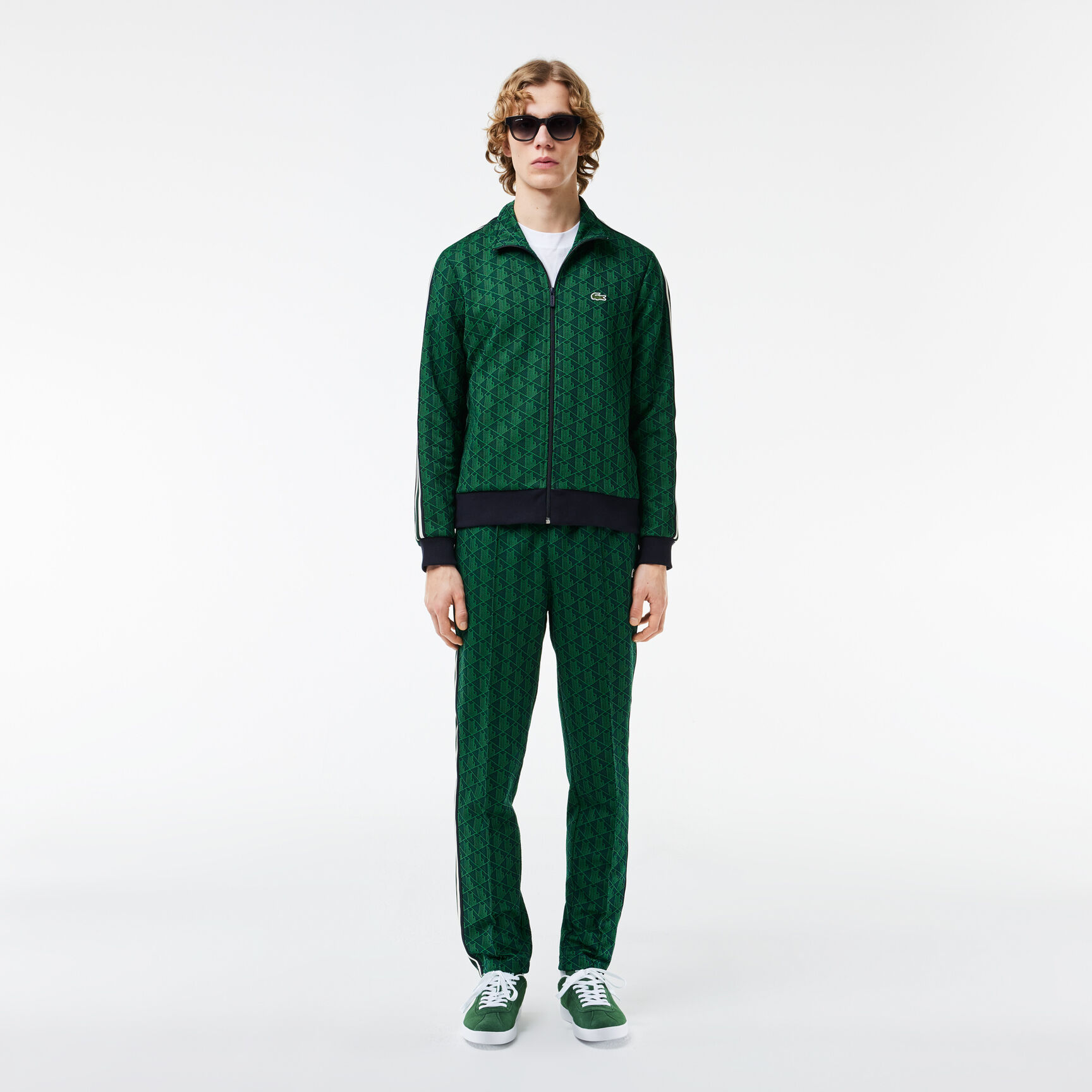 Paris Zip-Up Jacquard Track Jacket