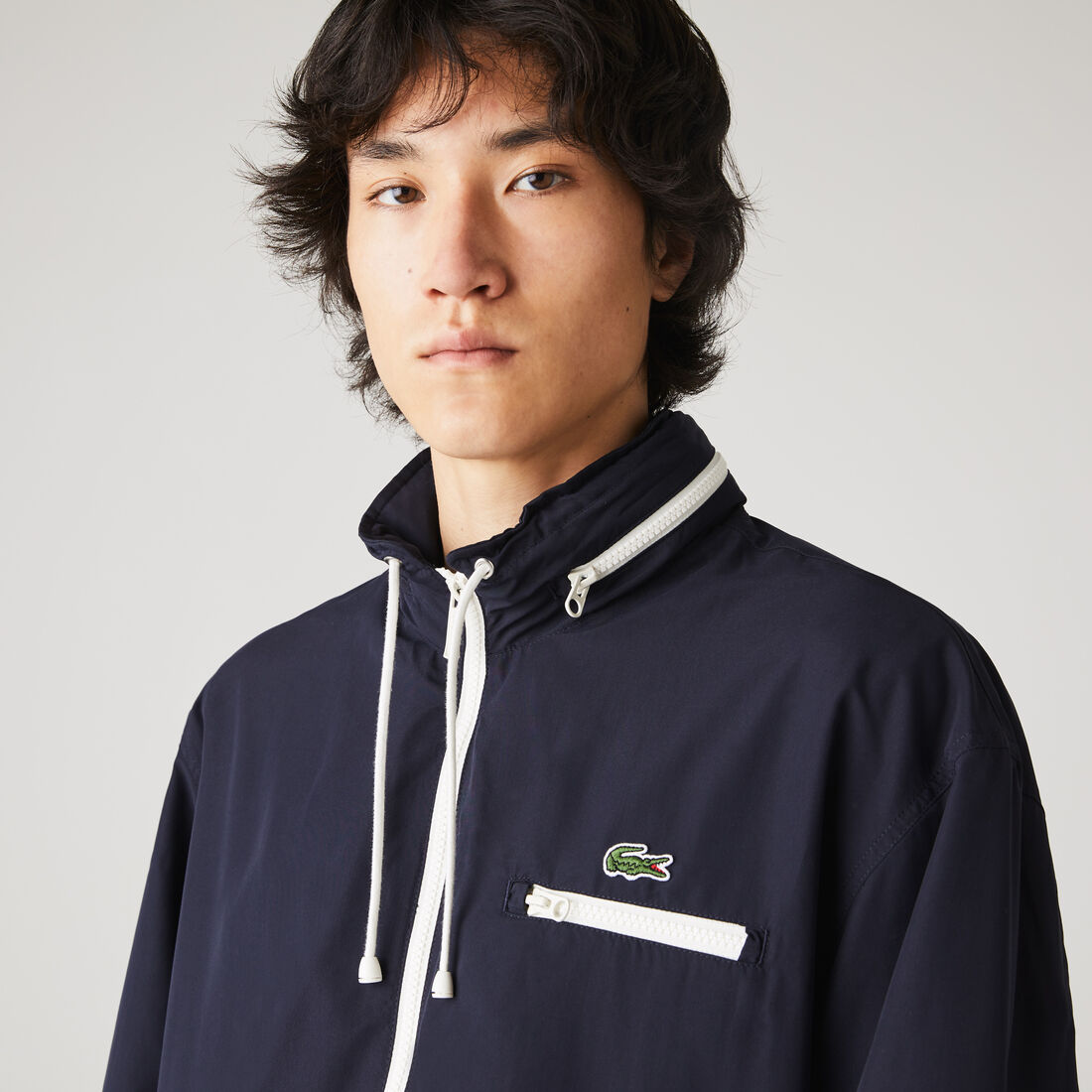 Men's Lightweight Water-Resistant Hooded Windbreaker Men's Lightweight Water-Resistant Hooded Windbreaker