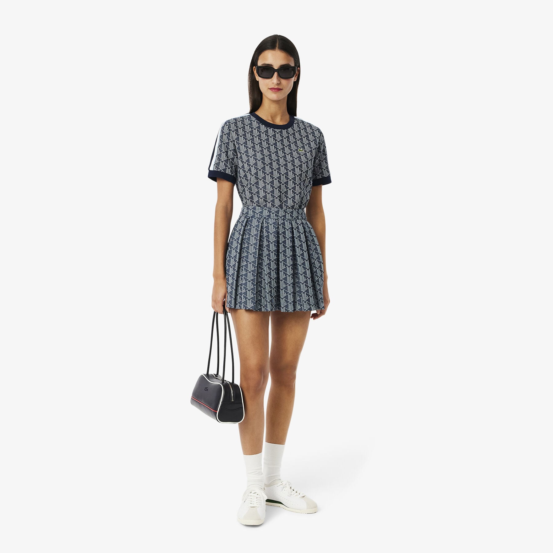 Slim Fit Monogram Jacquard T-shirt Slim Fit Monogram Jacquard T-shirt