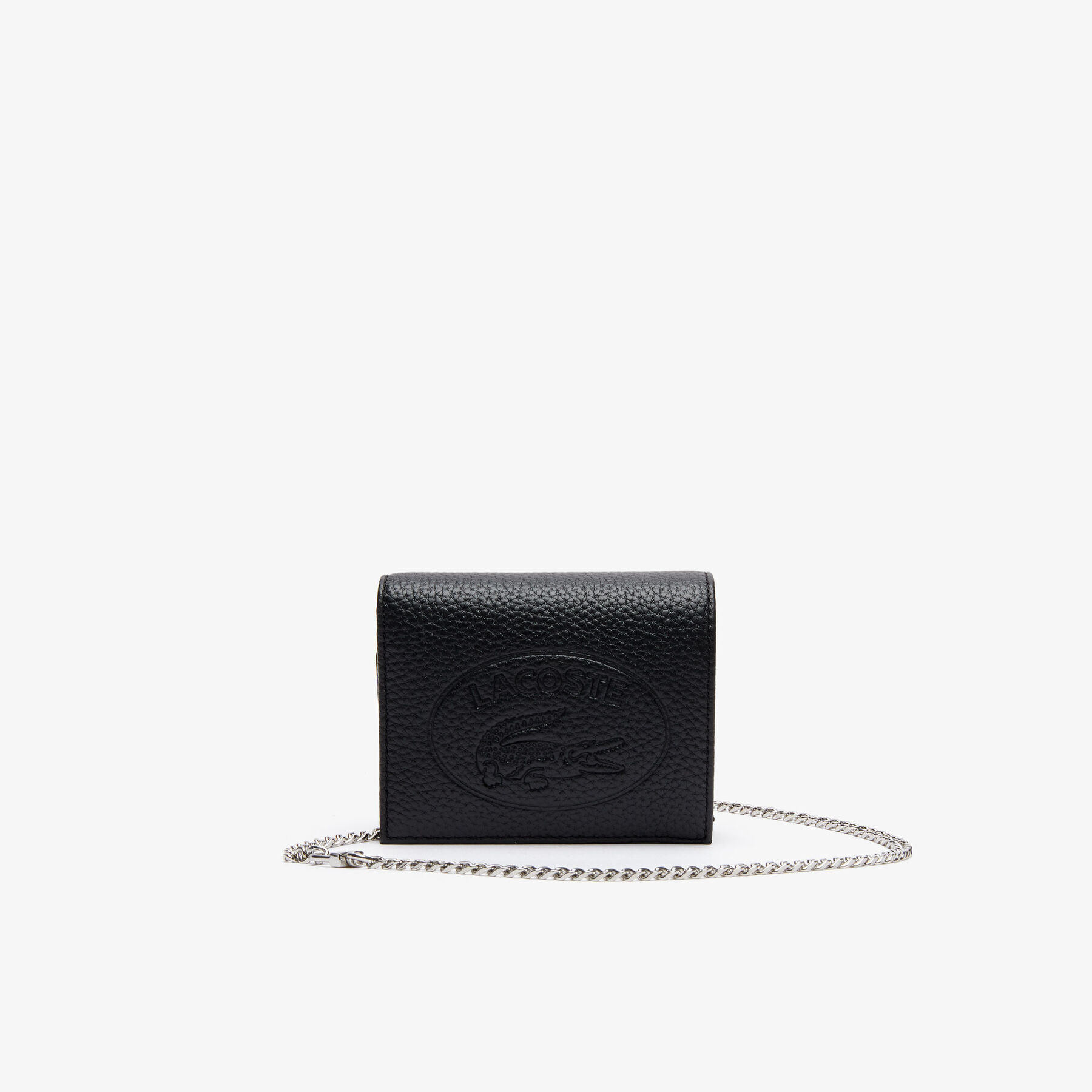 Women's Croco Crew Grained Leather Phone Wallet lacoste women s croco crew grained leather phone wallet