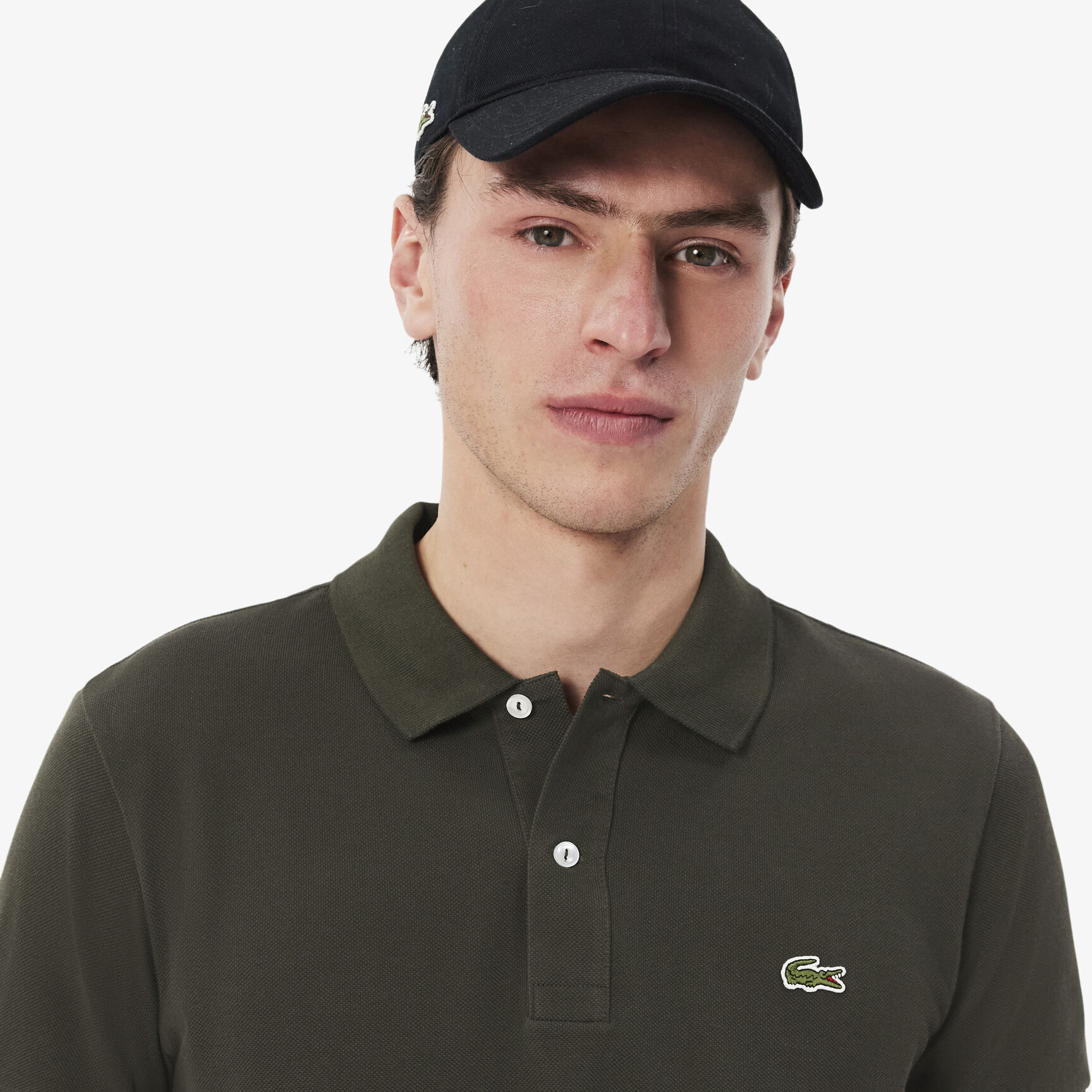 قميص بولو بيكيه بقصة ضيقة L.12.12