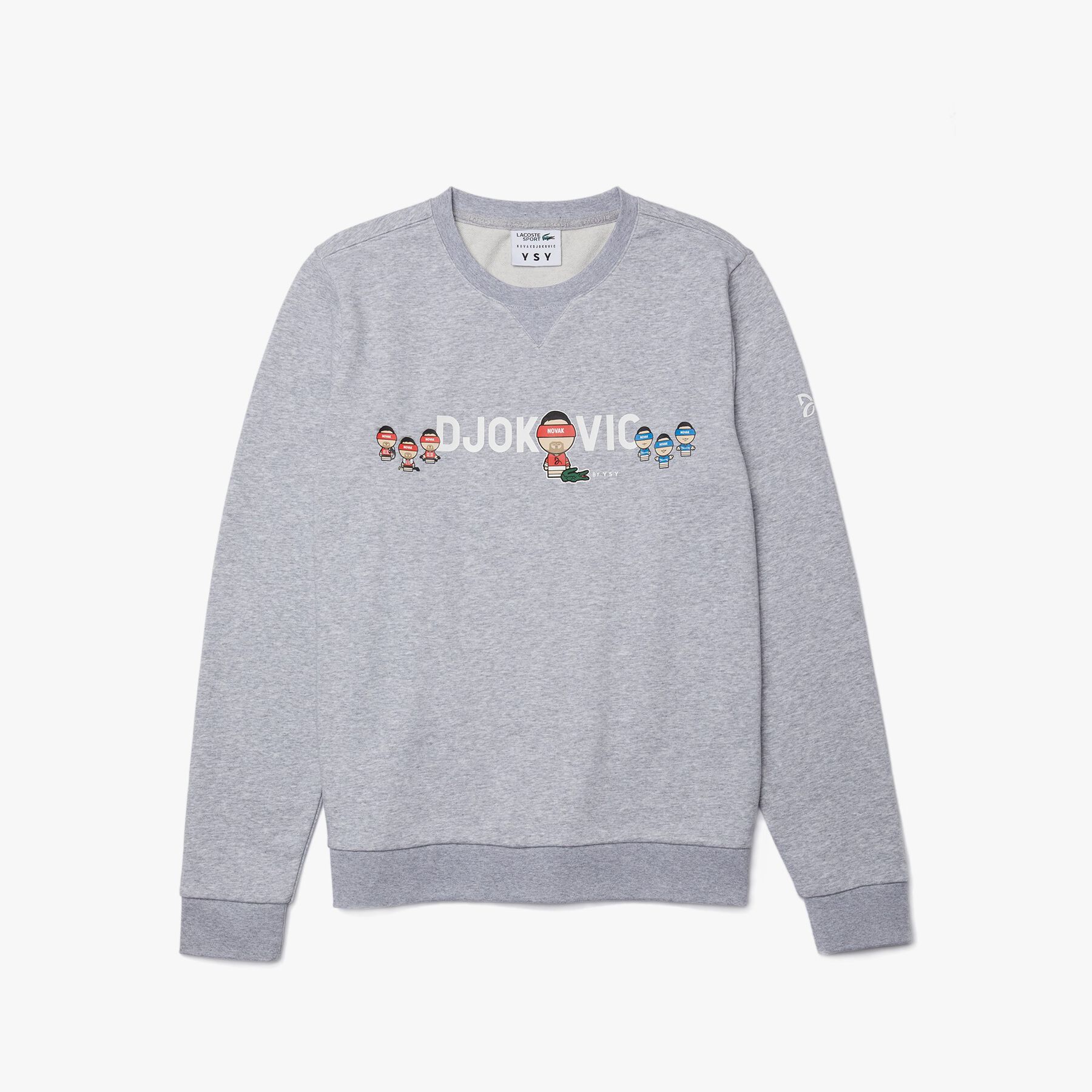 Men's Lacoste SPORT Collab Youssef SY In Fleece Sweatshirt men s lacoste sport collab youssef sy in fleece sweatshirt