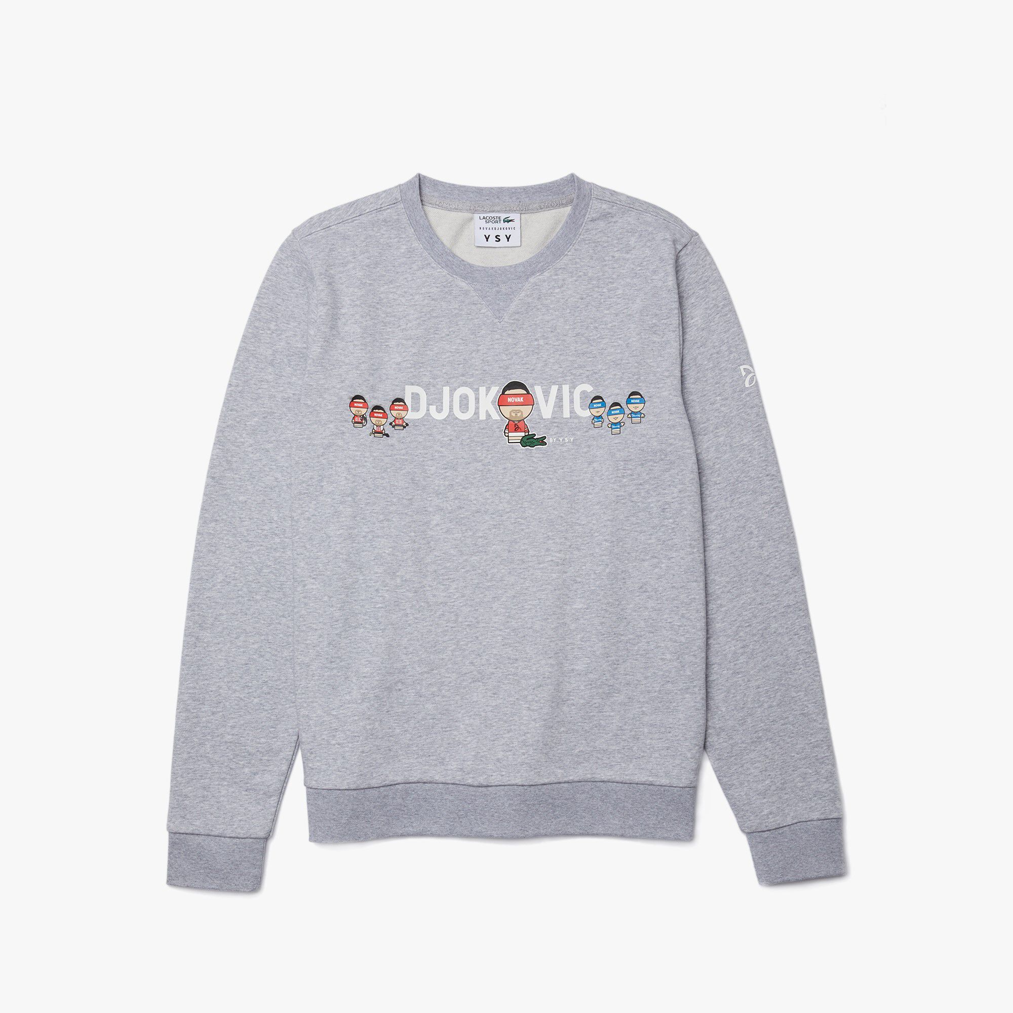سويت شيرت صوف من مجموعة Lacoste SPORT بالتعاون مع تصميم Youssef SY للرجال سويت شيرت صوف من مجموعة Lacoste SPORT بالتعاون مع تصميم Youssef SY للرجال