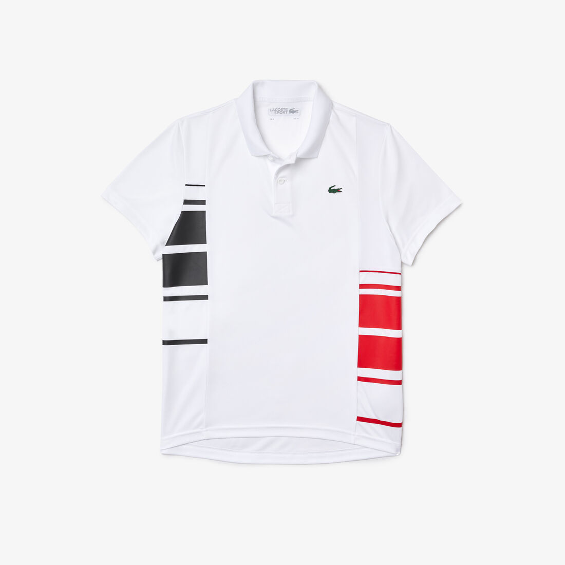 Men's Lacoste SPORT Colour-block Piqu&eacute; And Mesh Polo Shirt