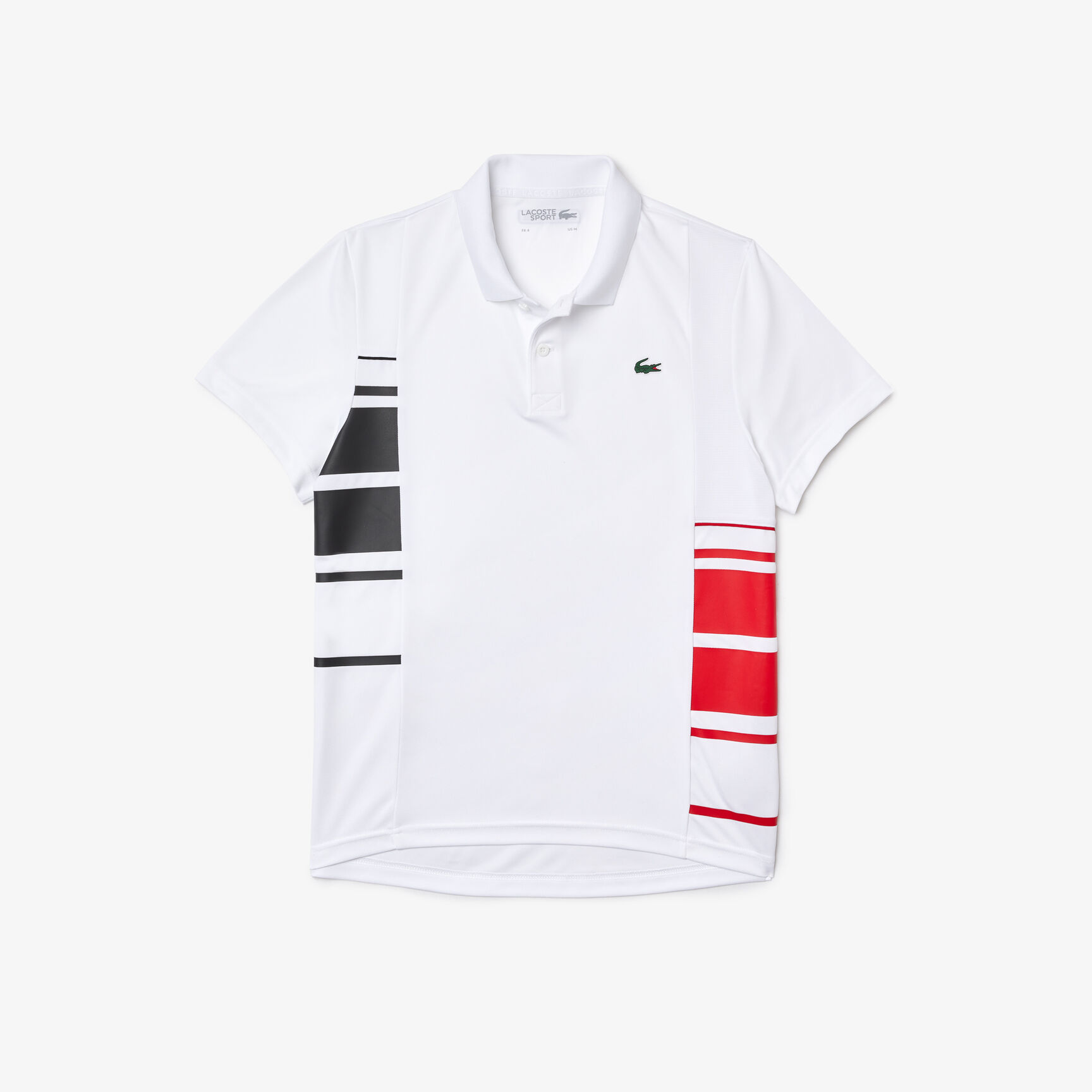 Men's Lacoste SPORT Colour-block Piqué And Mesh Polo Shirt Men's Lacoste SPORT Colour-block Piqué And Mesh Polo Shirt