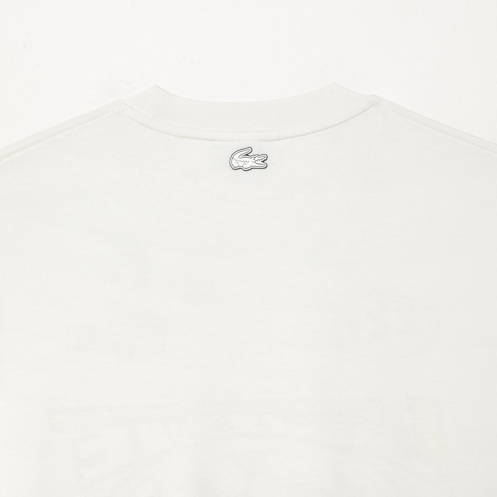 Men's Lacoste Loose Fit Cotton Jersey Print T-shirt