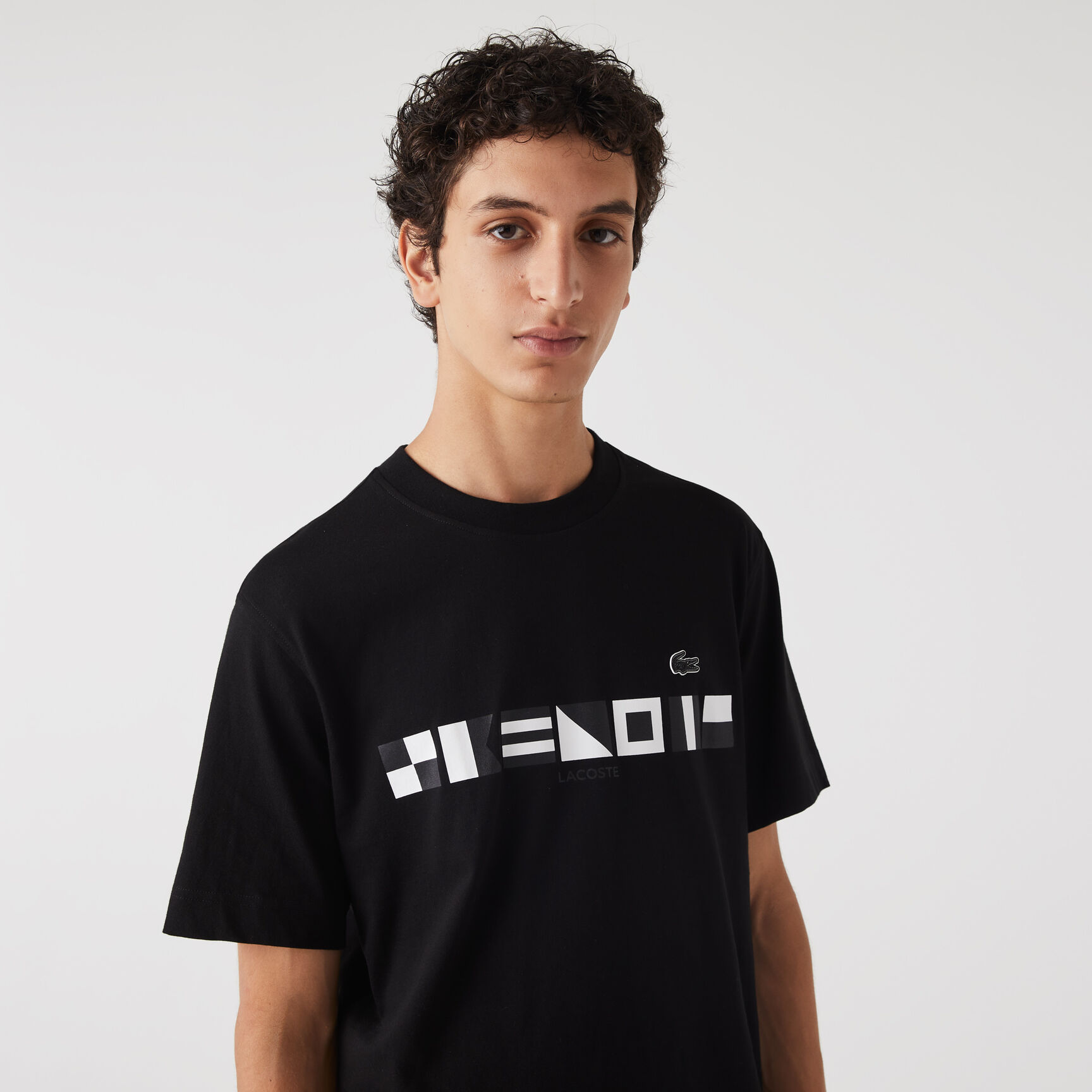 Men's Lacoste Relaxed Fit Print T-shirt