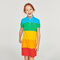 Girls’ Polaroid Collaboration Color Striped Cotton Polo Dress Girls’ Polaroid Collaboration Color Striped Cotton Polo Dress