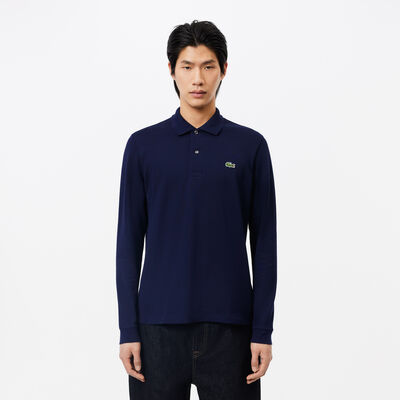 Original L.12.12 Long Sleeve Cotton Polo Shirt