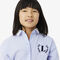 Embroidered Badge Poplin Shirt