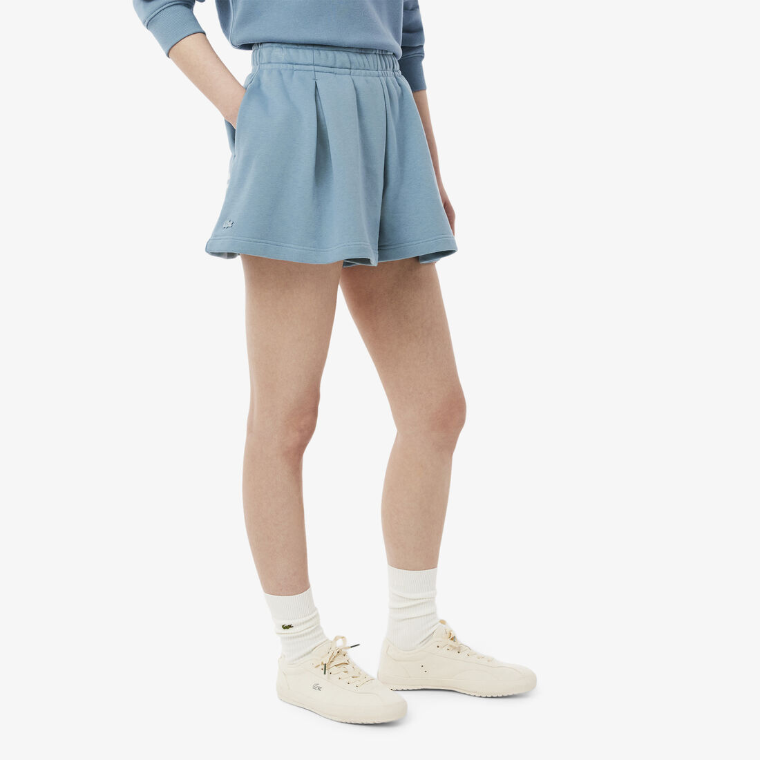 Pleated Fleece Shorts Pleated Fleece Shorts