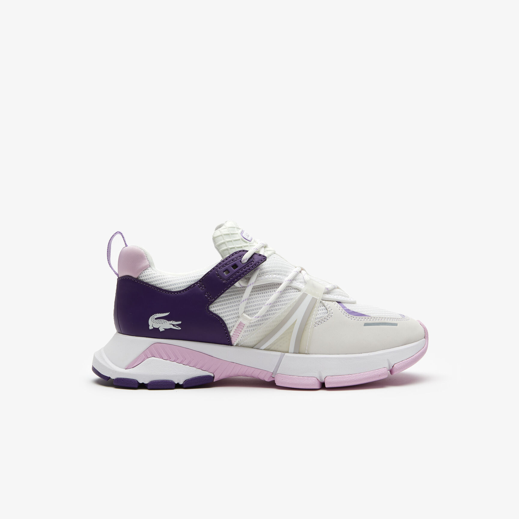 Women's Lacoste L003 Textile Colour-Pop Trainers Women's Lacoste L003 Textile Colour-Pop Trainers