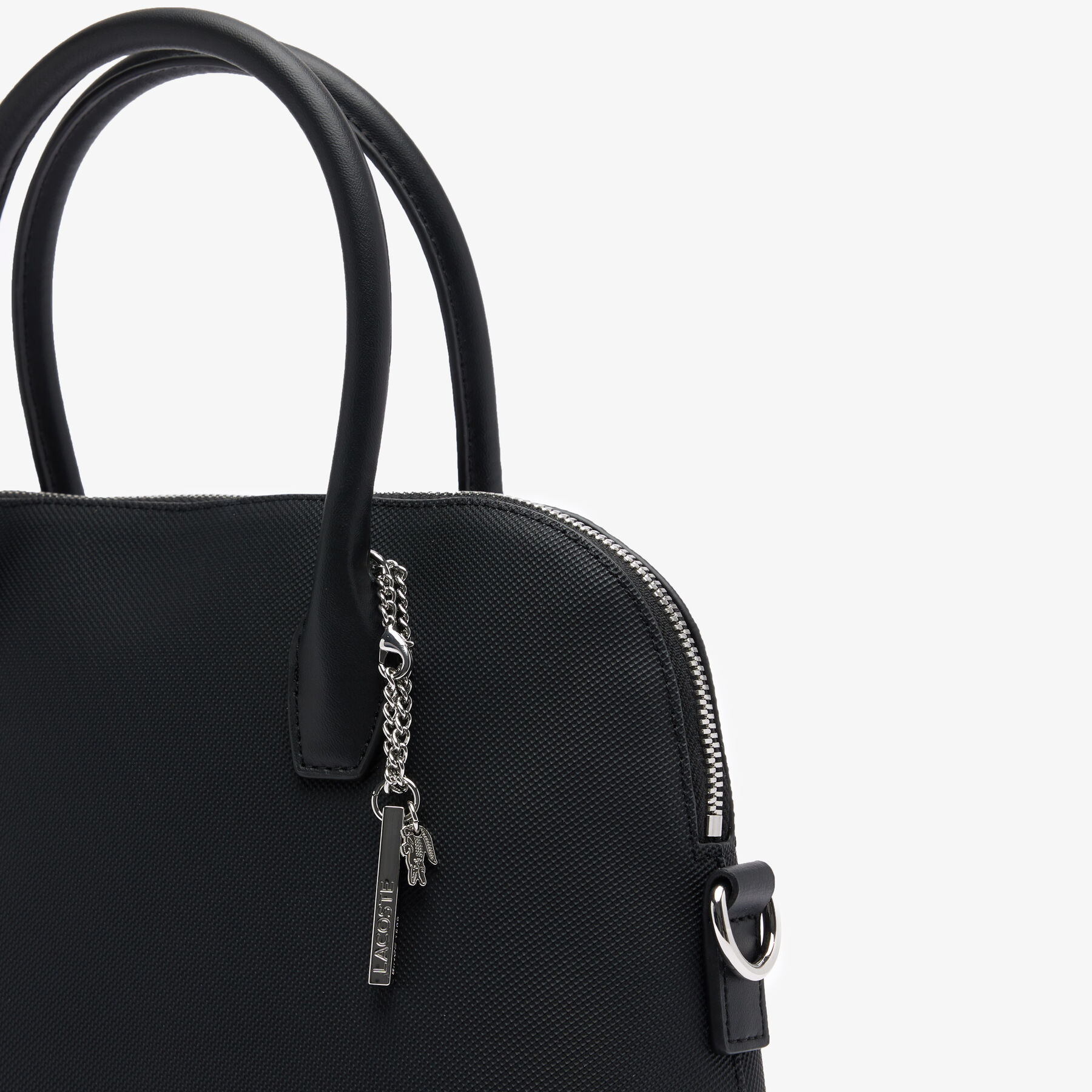 lacoste daily lifestyle coated canvas bugatti purse