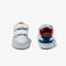 lacoste infants  masters cup metallic leather and suede sneakers