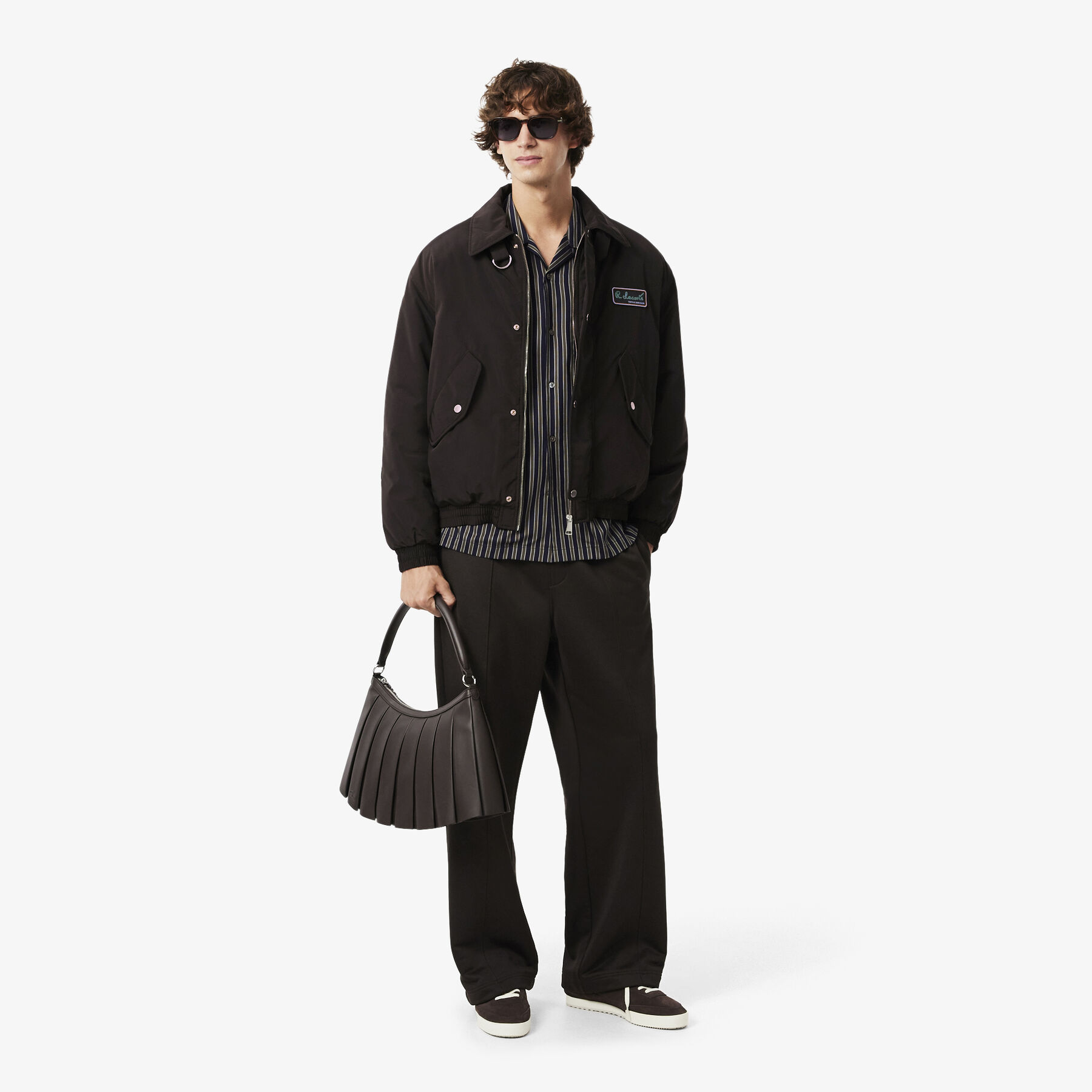 Water-Repellent Aviator Badge Jacket
