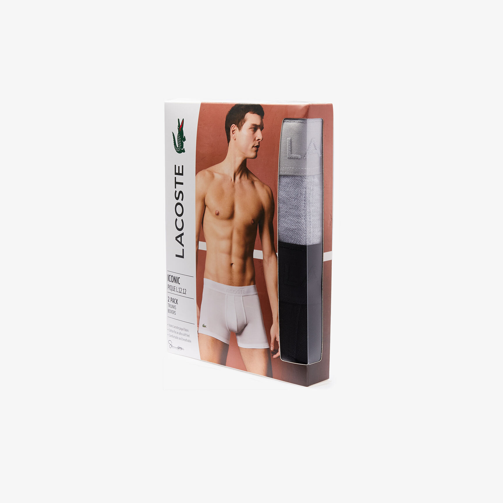 Pack Of 2 Piqué Boxer Briefs L.12.12 Pack Of 2 Piqué Boxer Briefs L.12.12