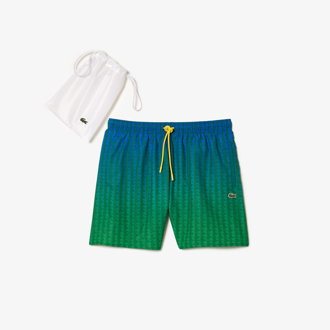 Ombré Effect Monogram Swim Trunks Ombré Effect Monogram Swim Trunks