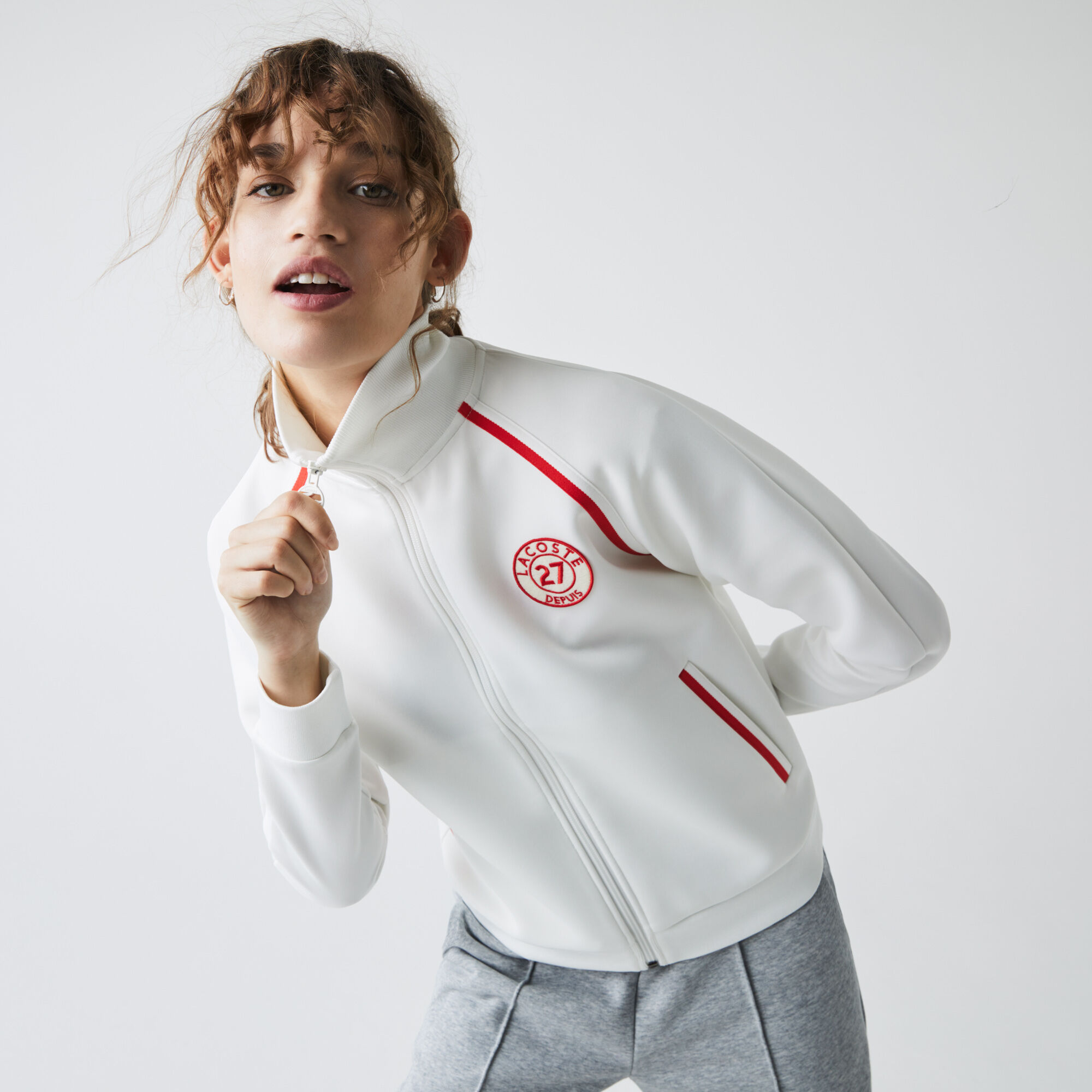 Sweat lacoste vintage femme 2025