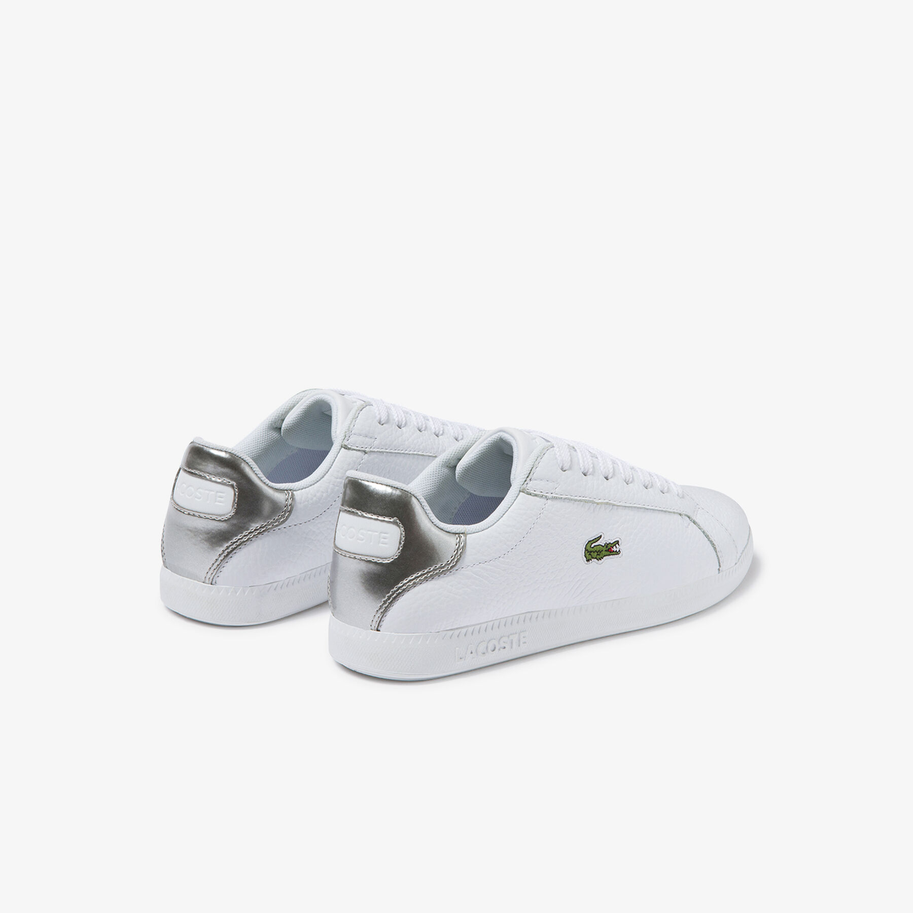 Women's Graduate Leather Trainers lacoste women s graduate leather trainers