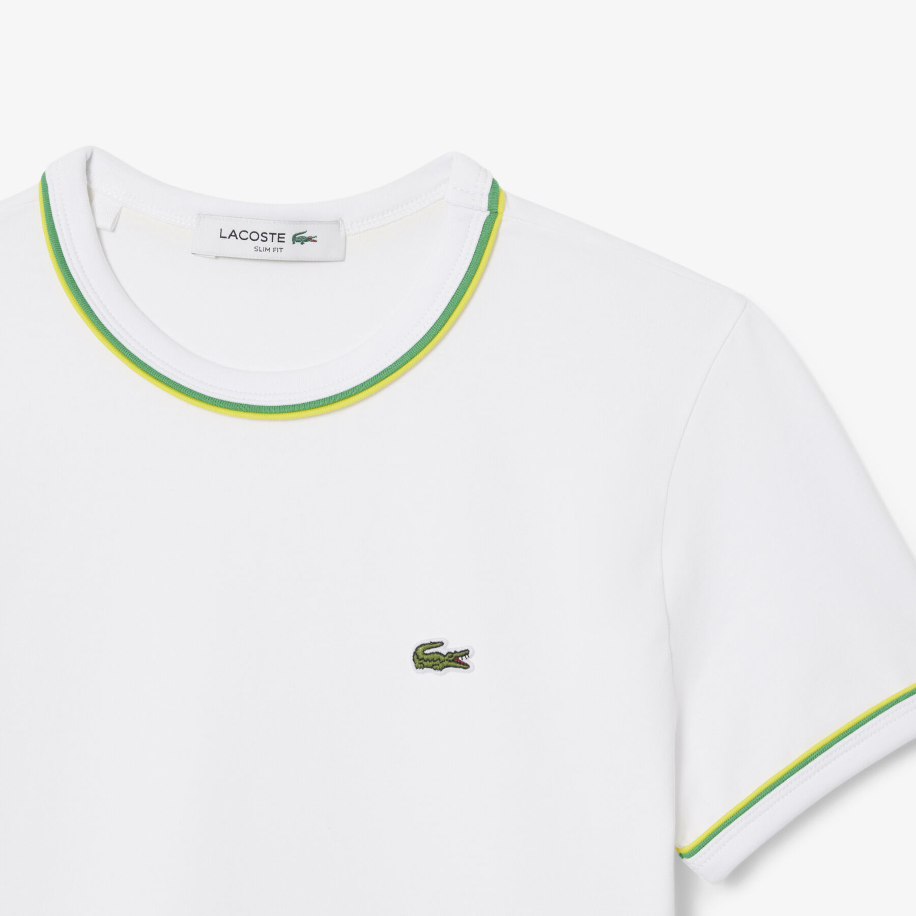 Contrast Accent Jersey T-shirt lacoste contrast accent jersey t shirt