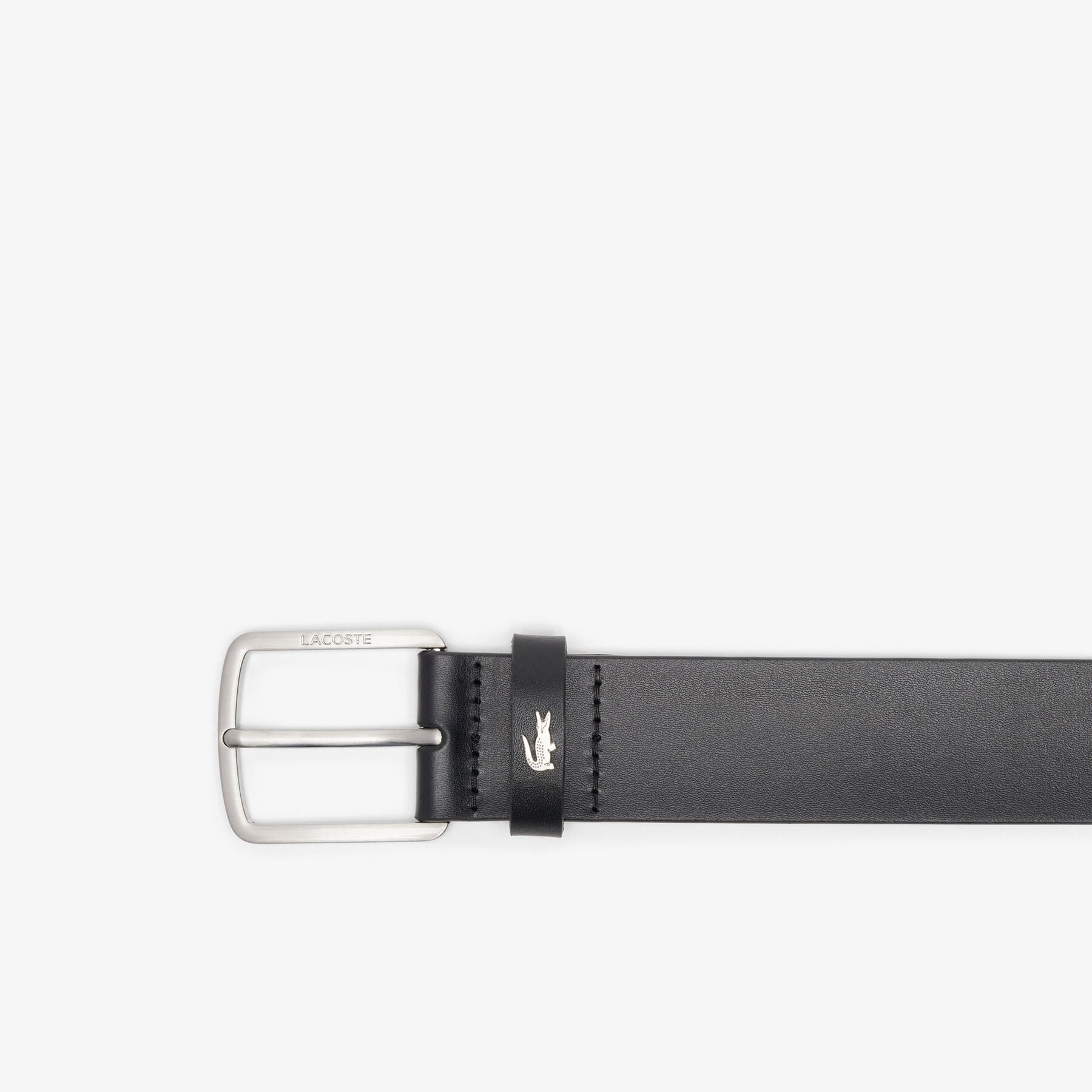 Smooth Leather Belt lacoste smooth leather belt