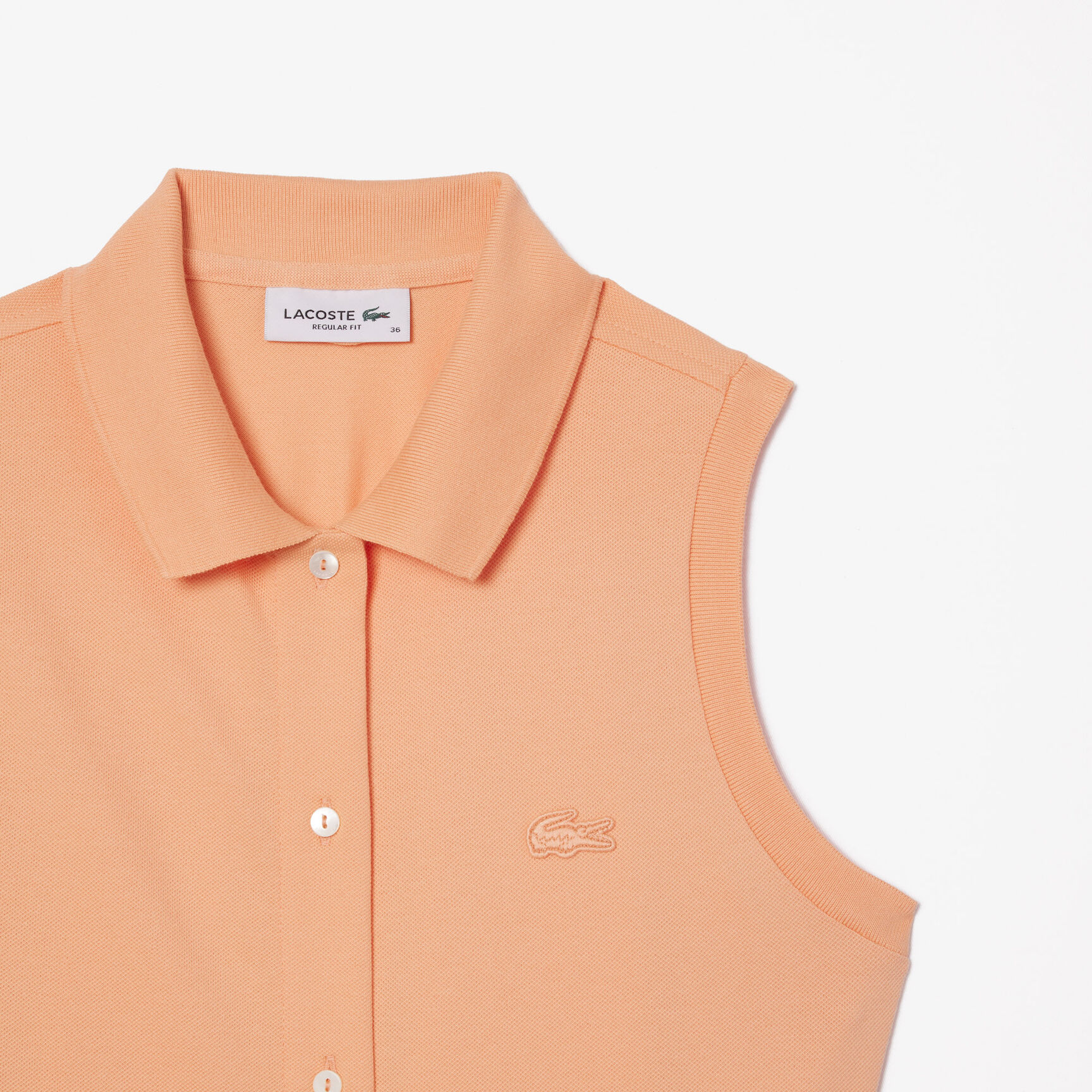 Long Stretch Mini Pique Polo Dress