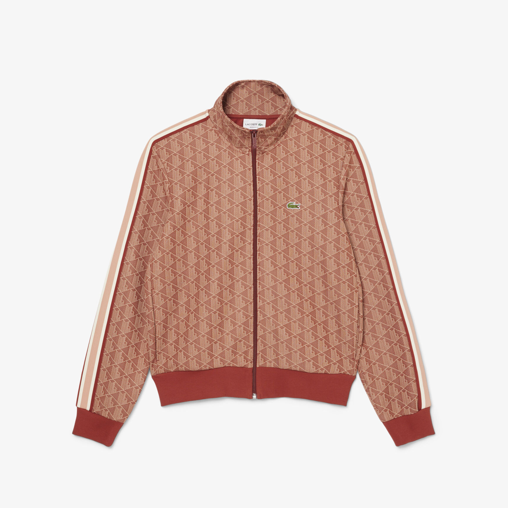 Paris Zip-Up Jacquard Track Jacket