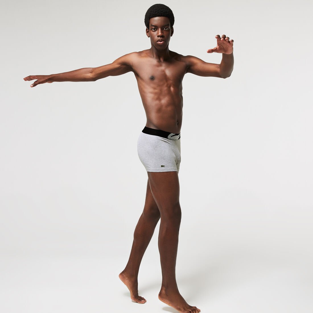 Men’s XXL Crocodile Waist Short Stretch Cotton Trunk 3-Pack Men’s XXL Crocodile Waist Short Stretch Cotton Trunk 3-Pack