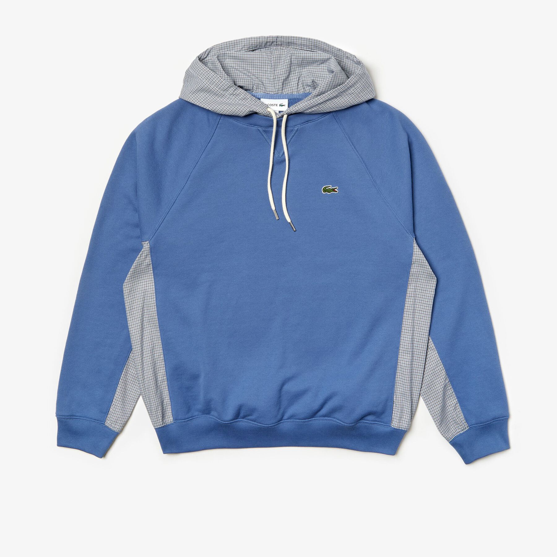 قميص ثقيل للرجال من الصوف مع كلمة Lacoste المزركشة بألوان متعددة لاكوست قميص ثقيل للرجال من الصوف مع كلمة lacoste المزركشة بألوان متعددة