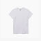 women s lacoste live crew neck monogram patterned t shirt