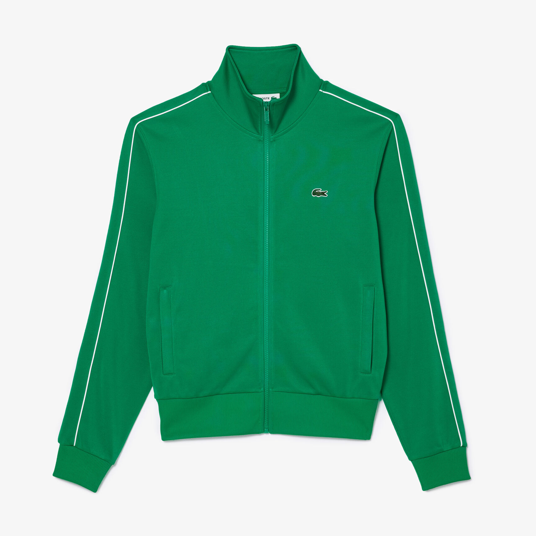 Paris Pique Zip Front Track Jacket