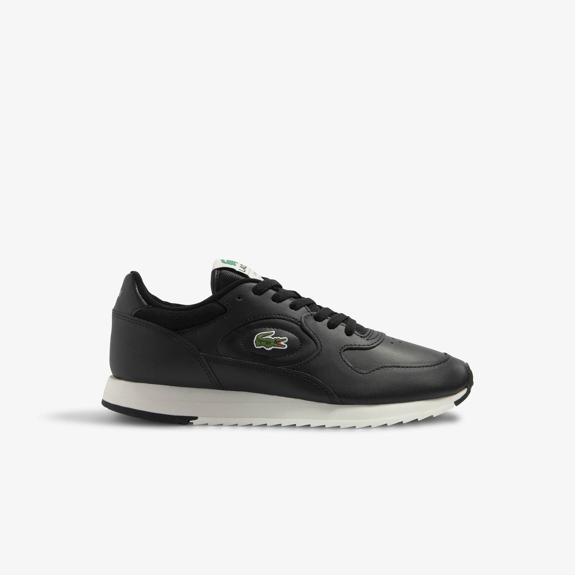 Buy Men s Linetrack Leather Trainers Lacoste EG