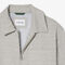 lacoste short textured jacket