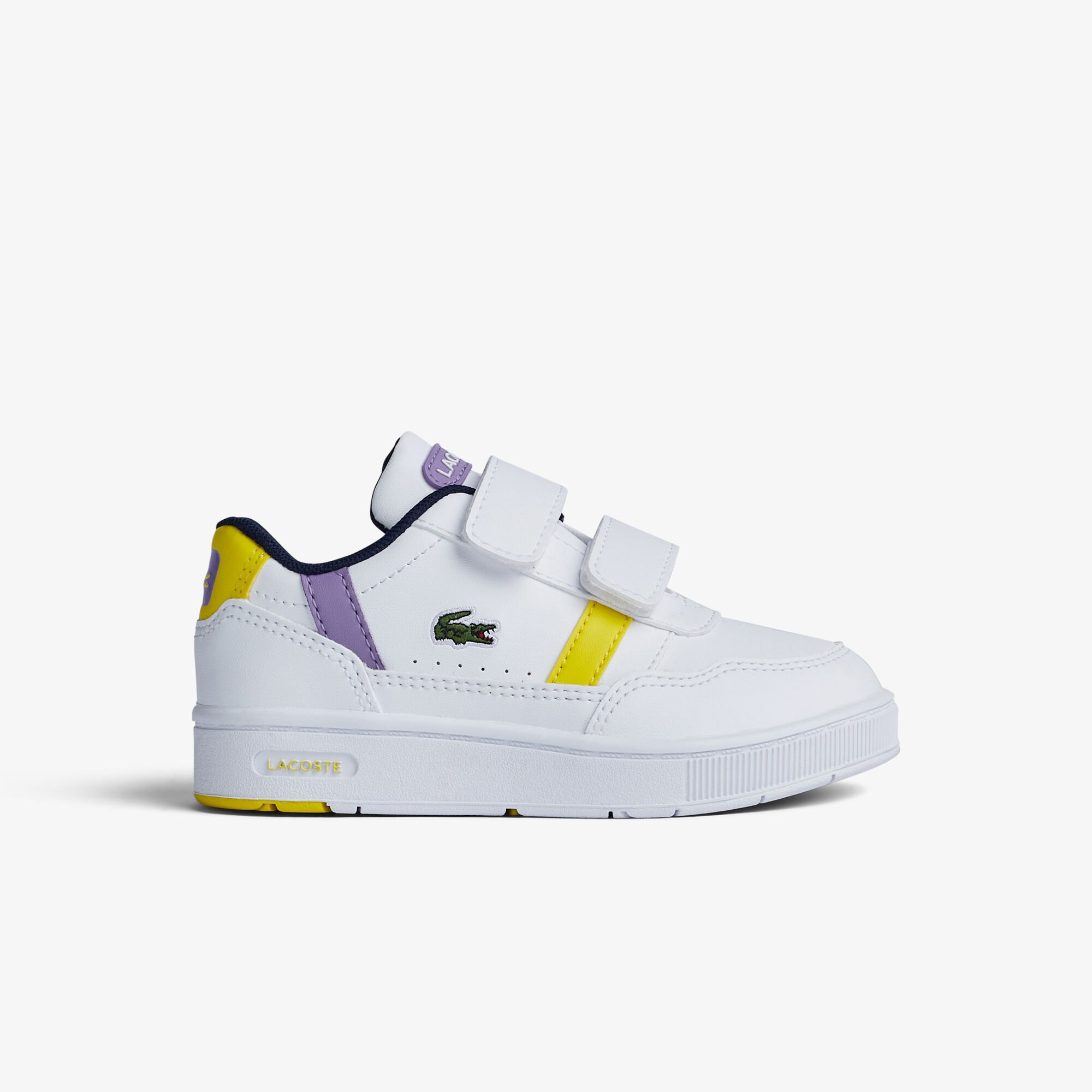 Buy Infants Lacoste T Clip Synthetic Colour Pop Trainers Lacoste EG