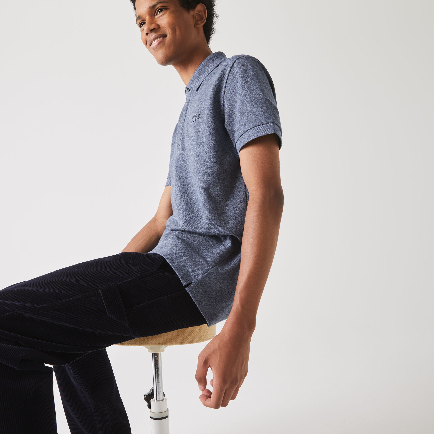 Regular Fit Paris Stretch Pique Polo Shirt Regular Fit Paris Stretch Pique Polo Shirt