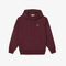 lacoste women s loose fit cotton blend jogger hoodie