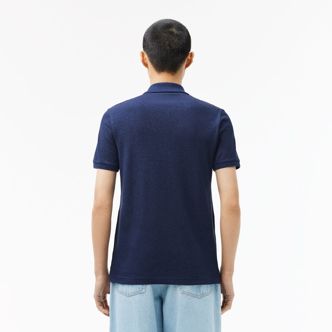 قميص بولو بيكيه بقصة ضيقة L.12.12 قميص بولو بيكيه بقصة ضيقة L.12.12