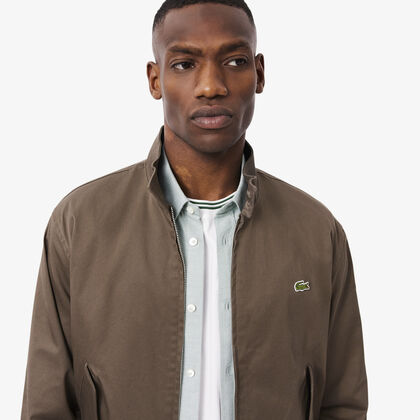 Water-repellent Twill Harrington Jacket