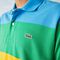 lacoste men s polaroid collaboration color striped classic fit polo
