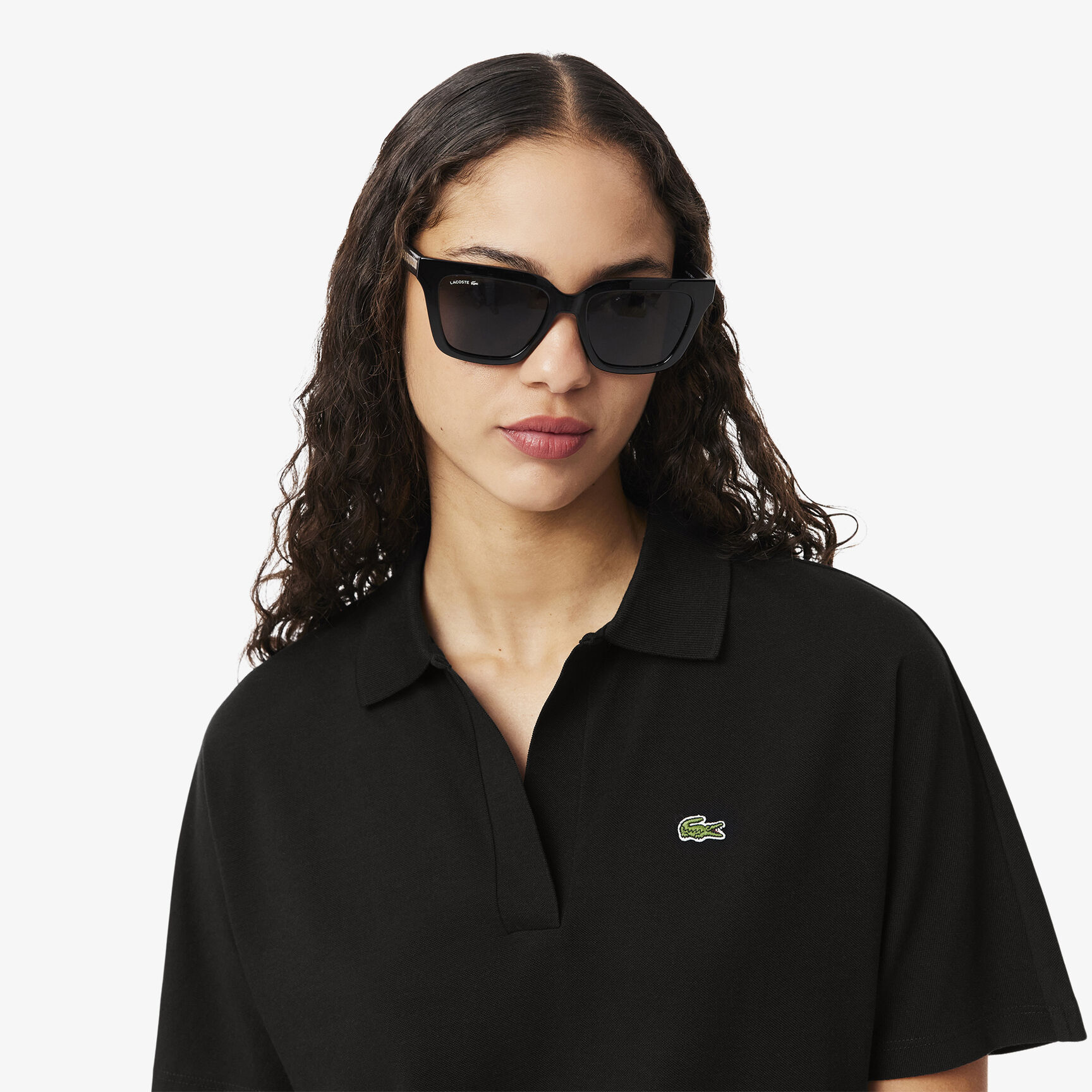 Relaxed Fit Fluid Pique Polo Shirt