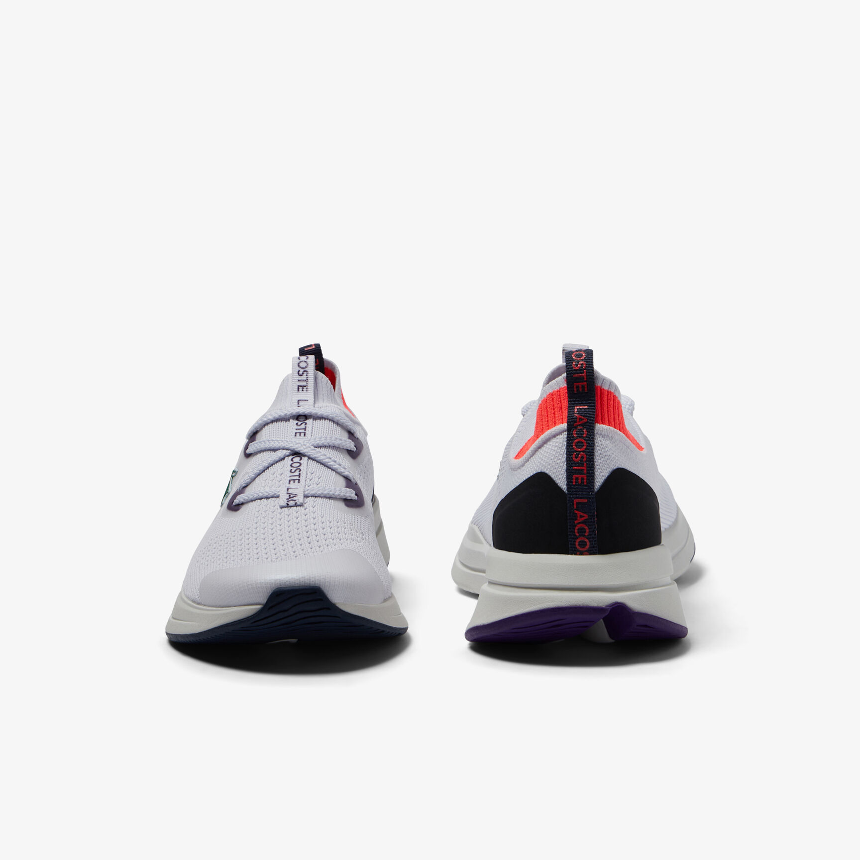 Women's Lacoste Run Spin Knit Textile Sneakers