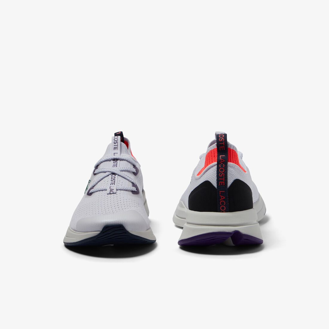 Women's Lacoste Run Spin Knit Textile Sneakers Women's Lacoste Run Spin Knit Textile Sneakers