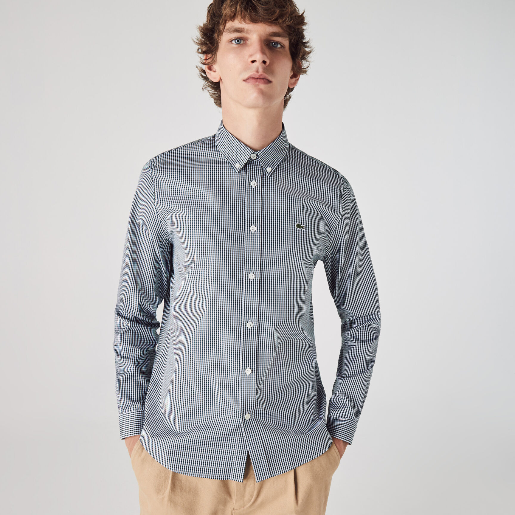Regular Fit Checked Cotton Shirt Regular Fit Checked Cotton Shirt