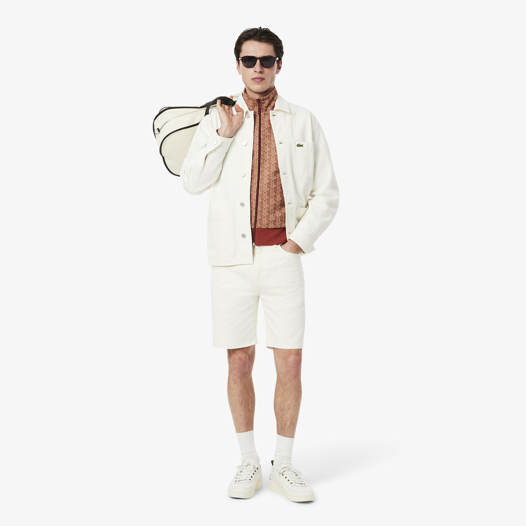 Paris Zip-Up Jacquard Track Jacket