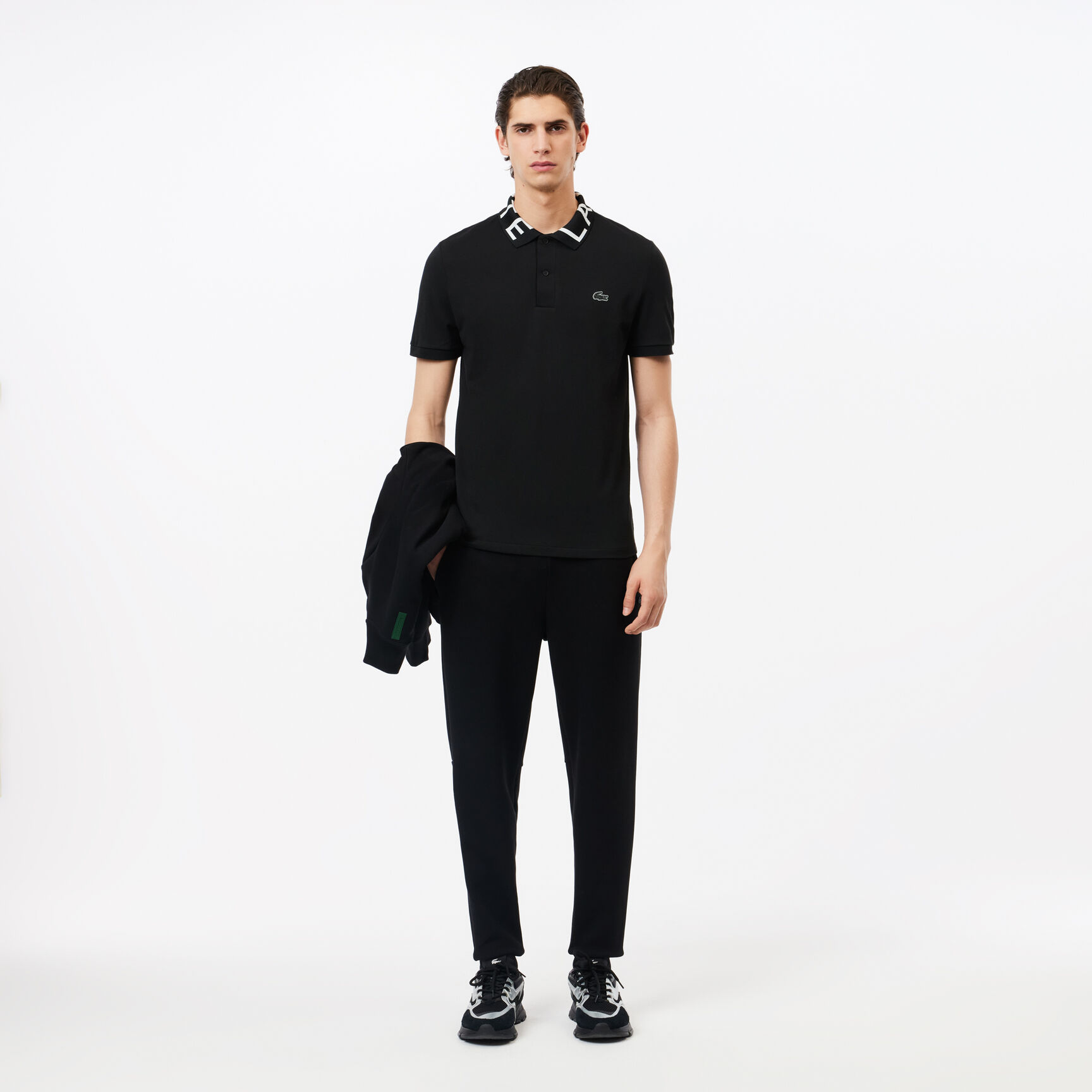 Lacoste Movement Jacquard Collar Polo Lacoste Movement Jacquard Collar Polo