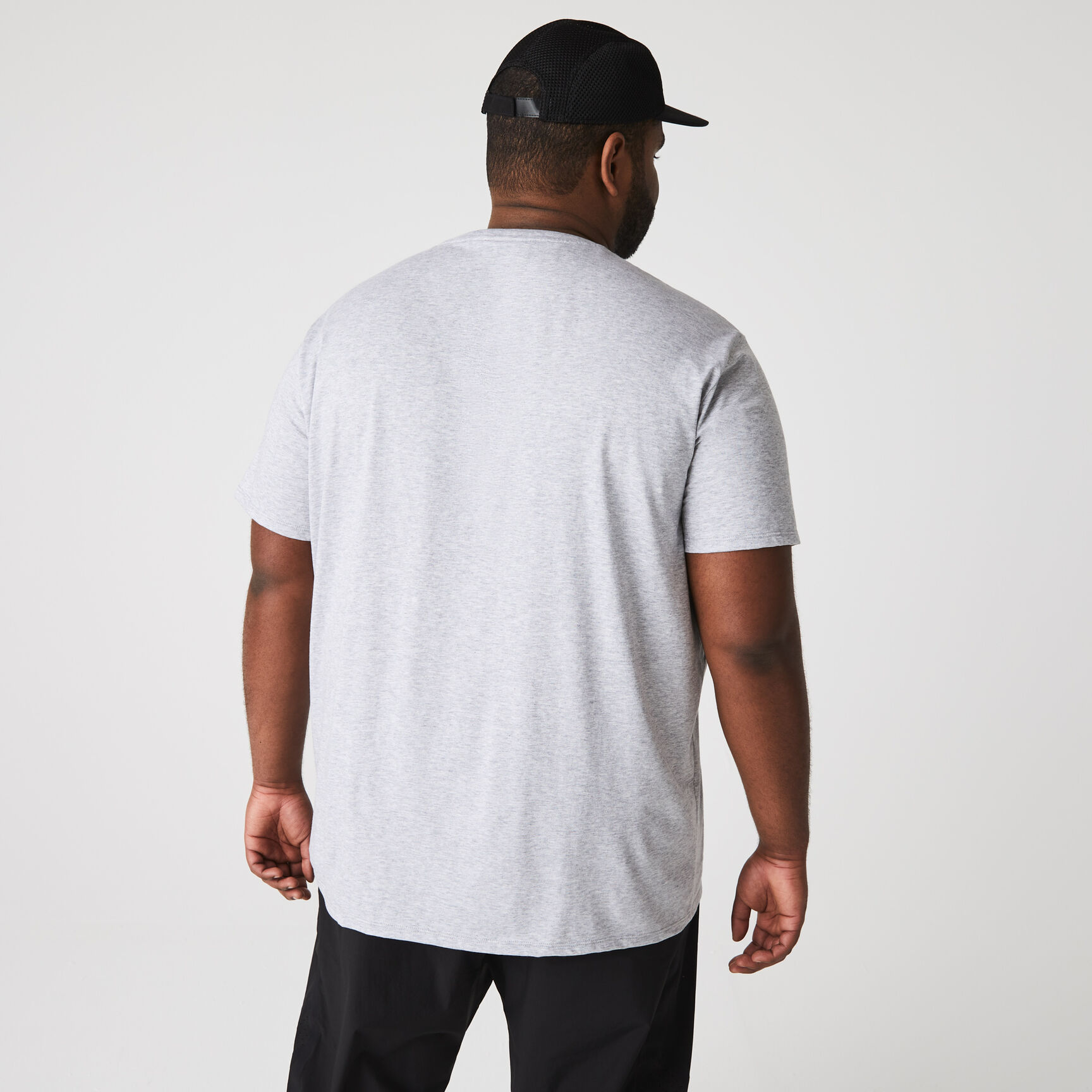 Lightweight Cotton Pima V Neck T-shirt