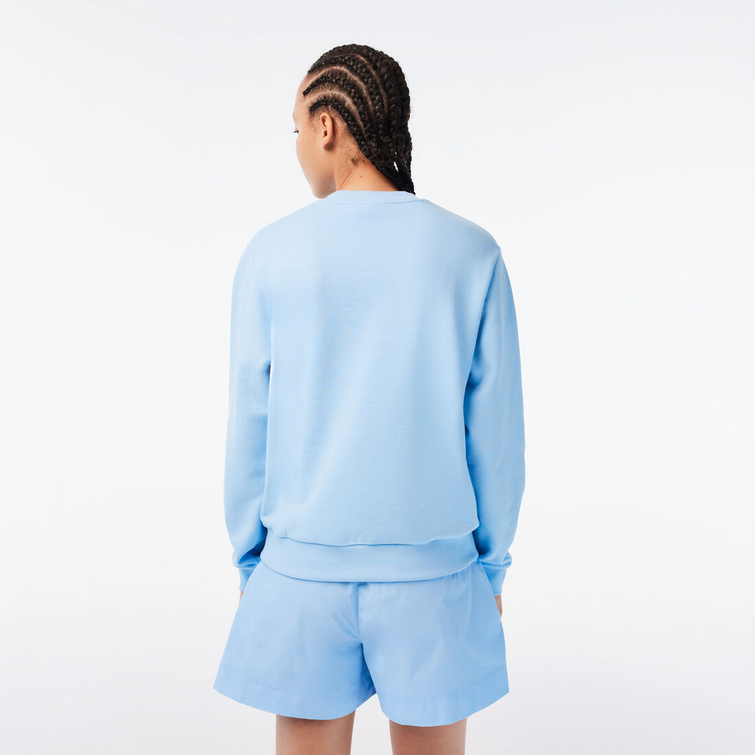 Women’s Lacoste x Netflix Loose Fit Organic Cotton Fleece Sweatshirt Women’s Lacoste x Netflix Loose Fit Organic Cotton Fleece Sweatshirt