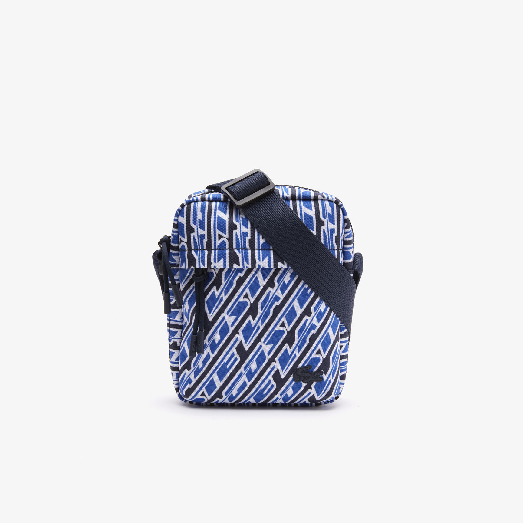 Men’s Lacoste Neocroc Logo Print Vertical Messenger Bag Men’s Lacoste Neocroc Logo Print Vertical Messenger Bag